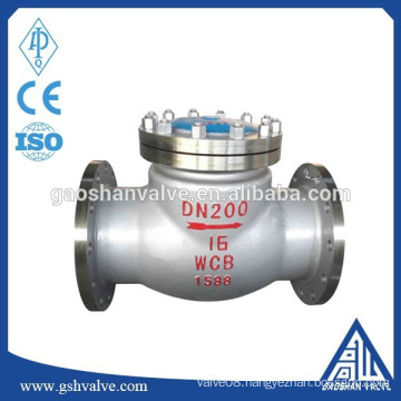 carbon steel flanged swing check valve